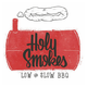 Holy Smokes BBQ logo