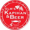 Elm's Kapihan and Beer logo
