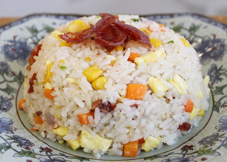special sausage fried rice