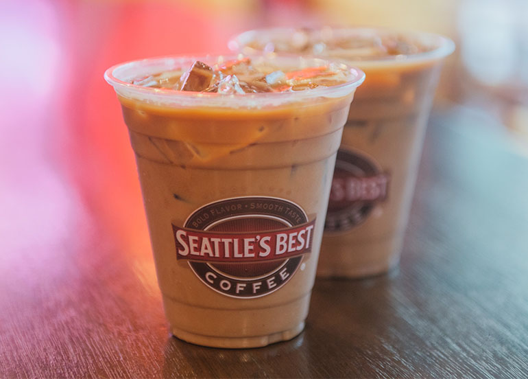 Small Iced Mocha from Seattle's Best Coffee