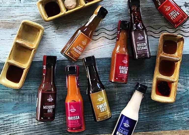 Sauces from Peri-Peri Charcoal Chicken, Greenbelt