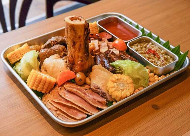LUMU Cocido with slow cooked meats and vegetables from Lumu Beer House 