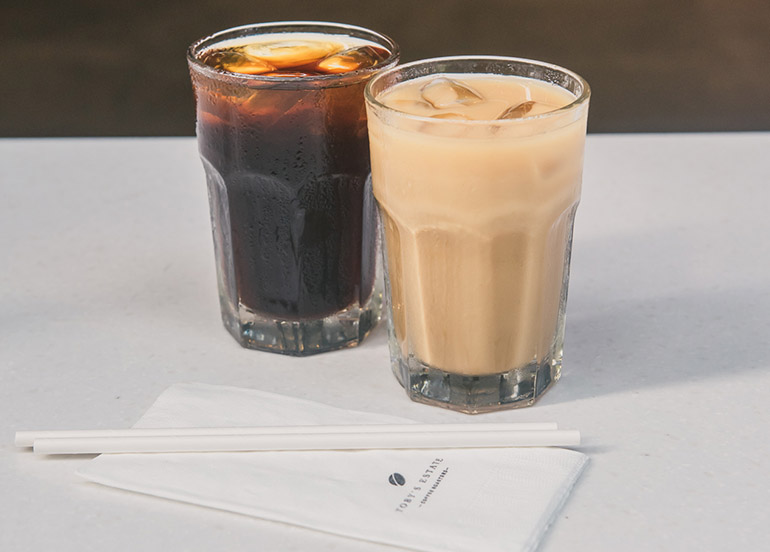 Regular Sized Cold Brew from Toby's Estate