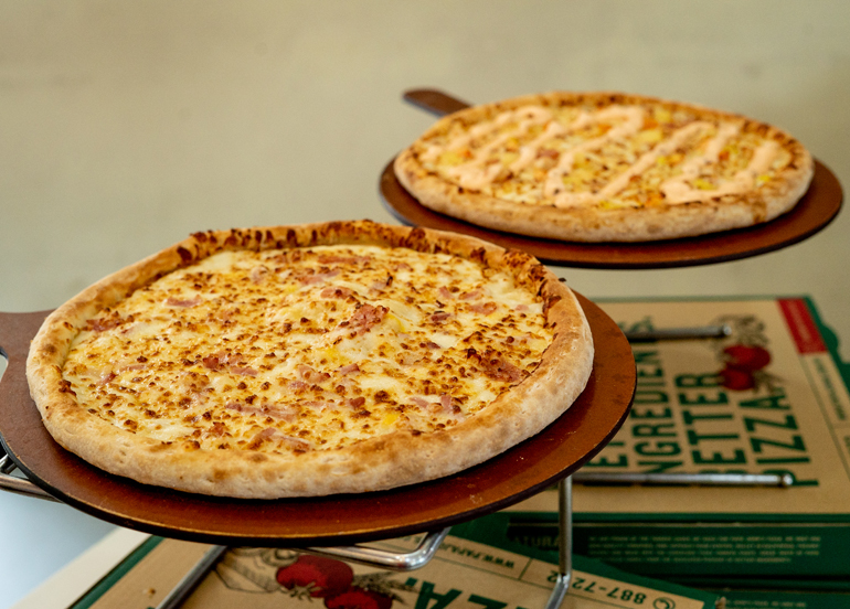 two-cheese-pizzas
