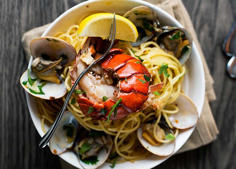 Seafood Vongole from CDP Global Table