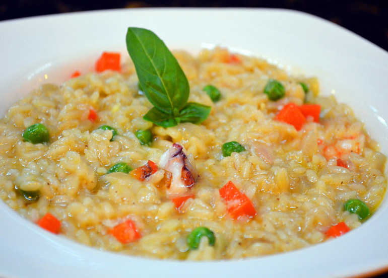Red Rustikz Seafood Risotto