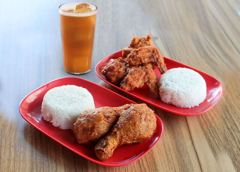 fried-chicken-with-rice-and-drink