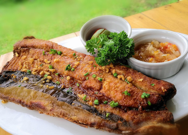 Bangus from Char's Garden Cafe 