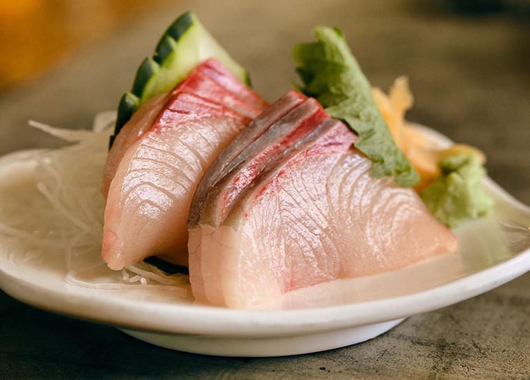 Hamachi Sashimi from Nikkei