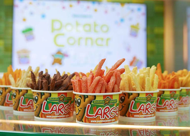 A Variety of Flavors from Potato Corner Lab