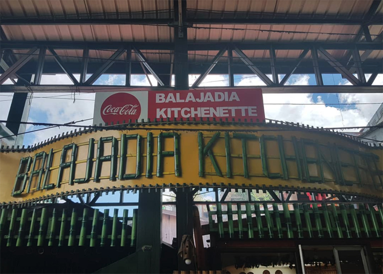 Balajadia Kitchenette Sign
