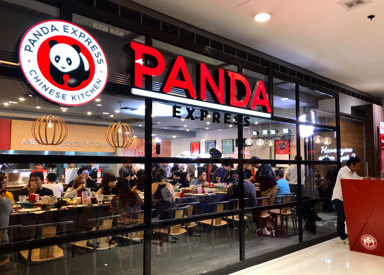 Panda Express Philippines Interior and Exterior