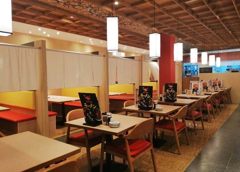Dining Area and Interiors from Washoku MusashiMaru Glorietta Makati