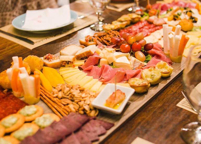 Cheese, Charcuterie and Fruit Platter from Galileo Enoteca Deli