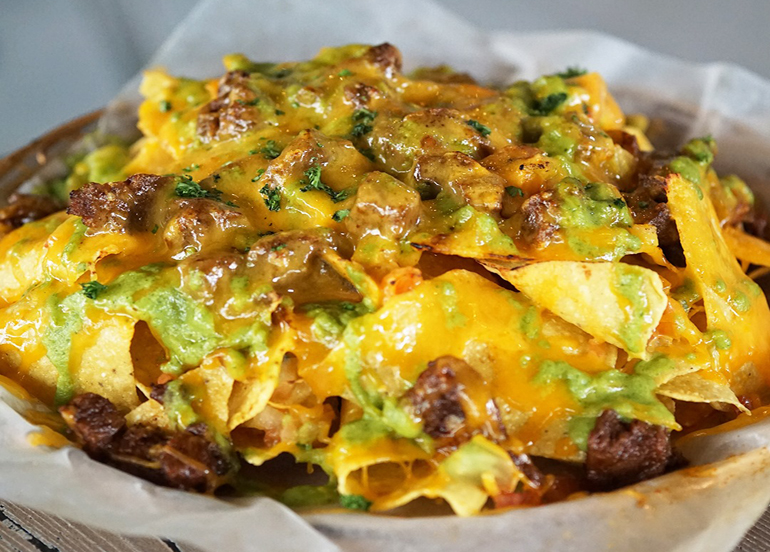 Beef Nachos from Silantro