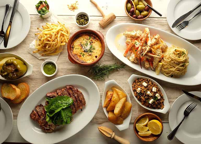 Greek Food from Cyma Restaurants