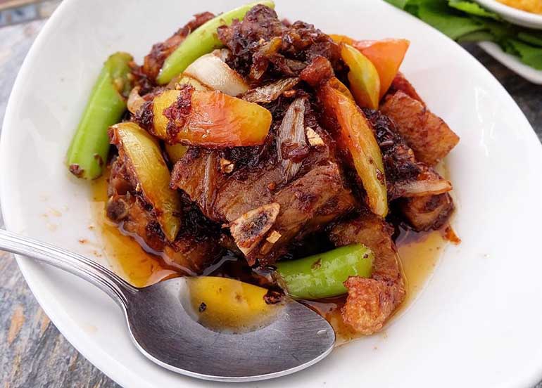 Begukan Babi or Pork Binagoongan from Matam-ih Authentic Kapampangan Cuisine