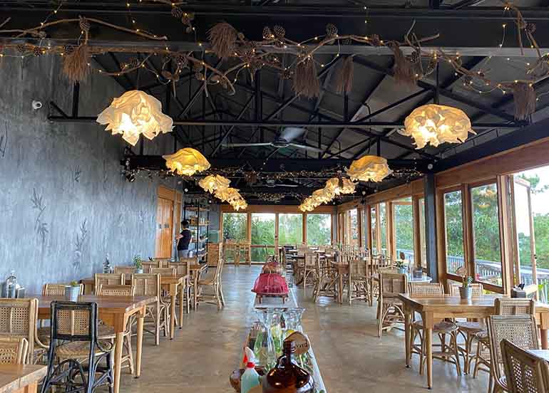 Dining and Interiors of The Barn Baguio