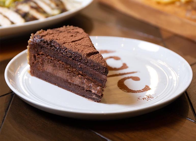 Chocolate Oblivion Cake from Nono's