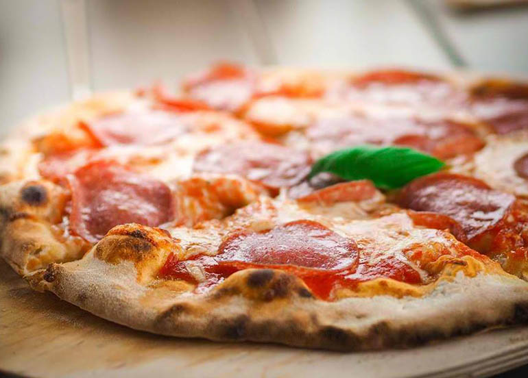 Pepperoni Pizza from Aria Cucina Italiana