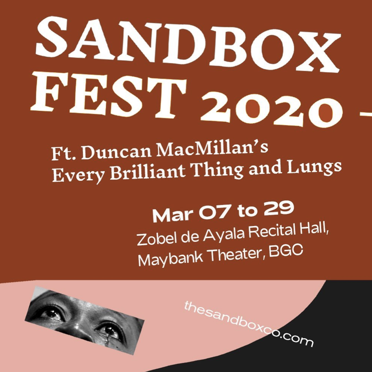 The Sandbox Fest 2020 Poster