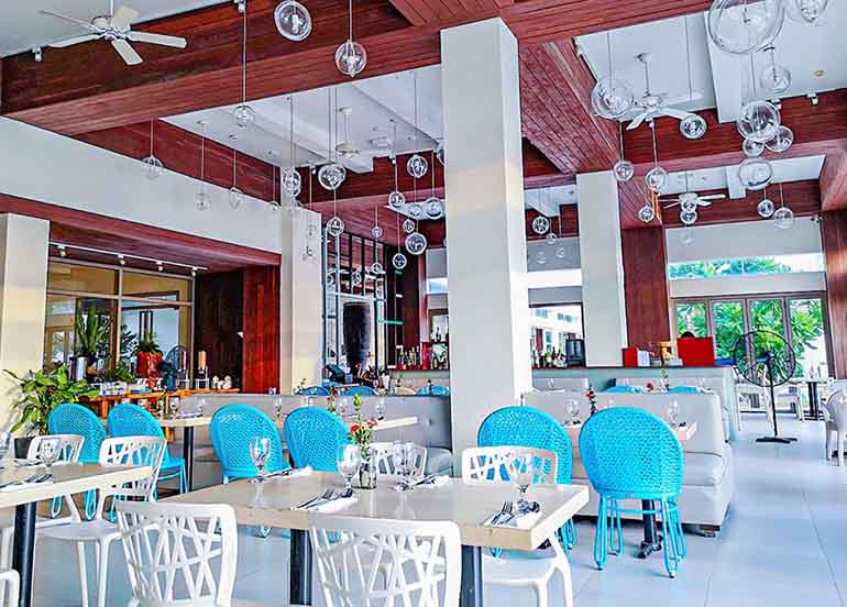 Dining Area and Interiors from Costa Pacifica Baler
