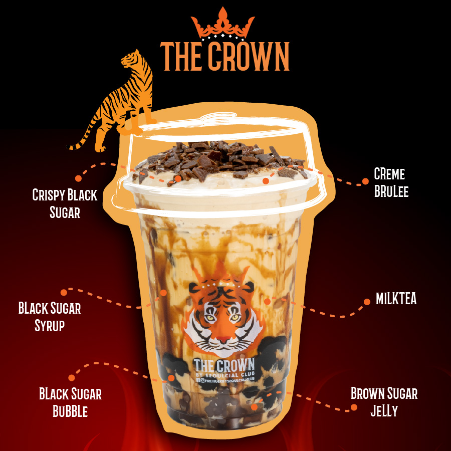 Fire Tiger The Crown Milk Tea Anatomy
