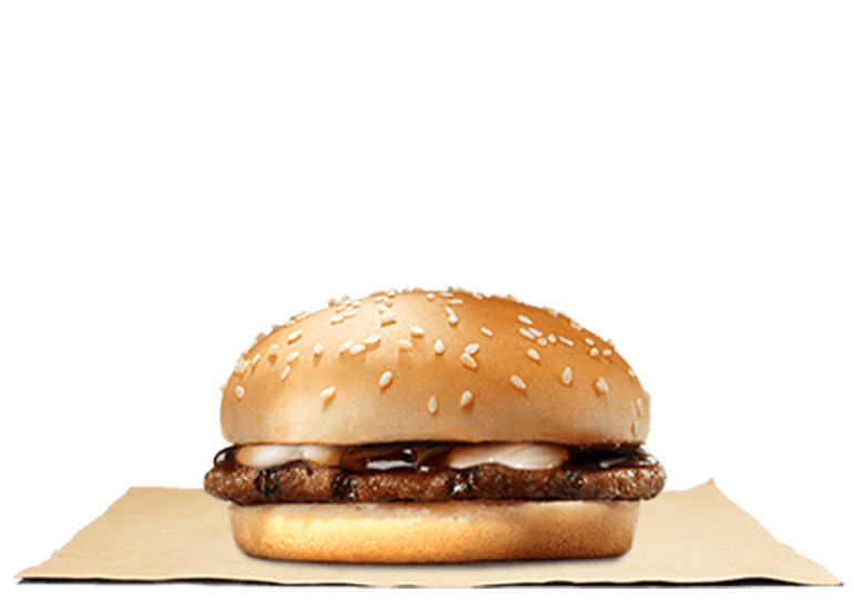 Flame-Grilled BBQ Hamburger from Burger King