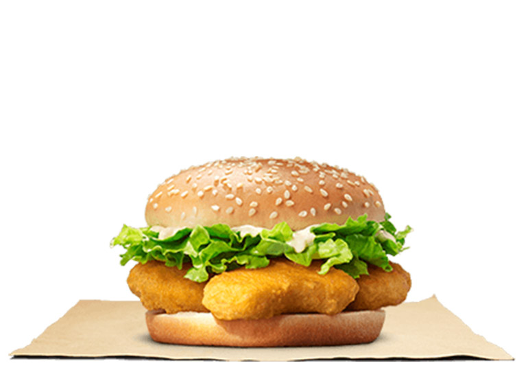Chicken Nugget Burgers from Burger King