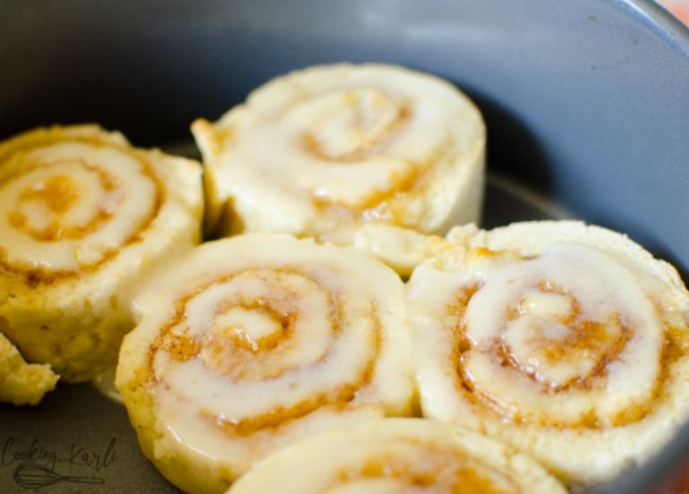 pancake cinnamon rolls