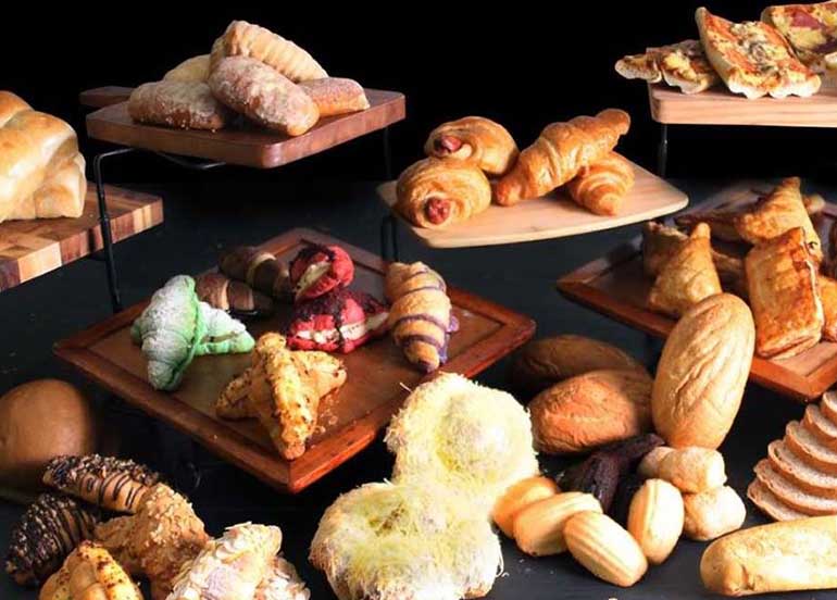 Pastries and Bread Cafe France
