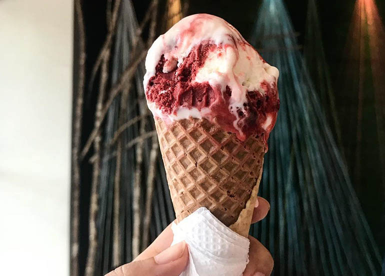 Here’s Where You Can Get Sebastian’s New Strawberry Sans Rival Ice Cream