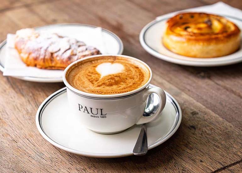 Pastries and Coffee from PAUL Philippines