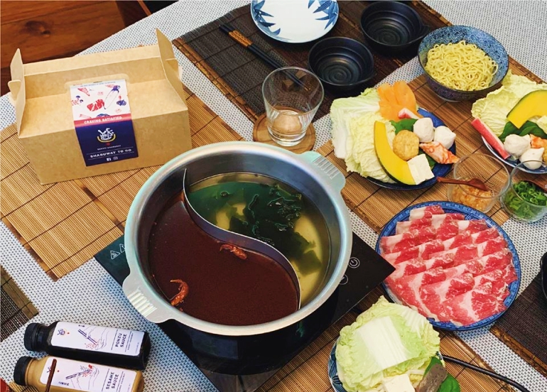 Experience Hot Pot Dining at Home with Ganso Shabuway’s Shabu Shabu Kit!