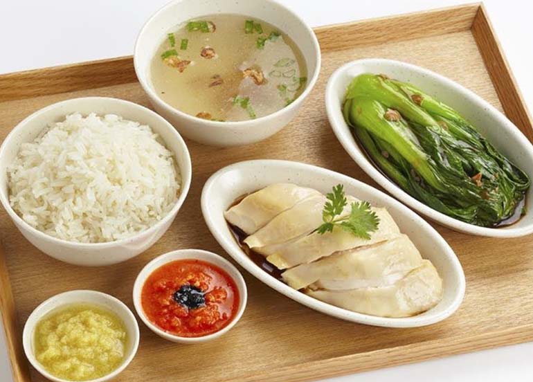 Hainanese Chicken Set from Nanyang