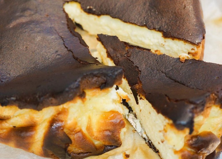 basque burnt cheesecake twenty four bakery
