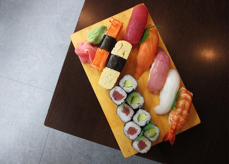 Sushi Platter from Nihonkai Tsujiki