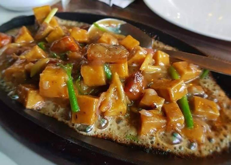 Sizzling Tofu from Verdiview Restaurant