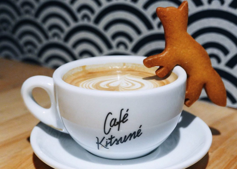 Cafe Kitsune latte