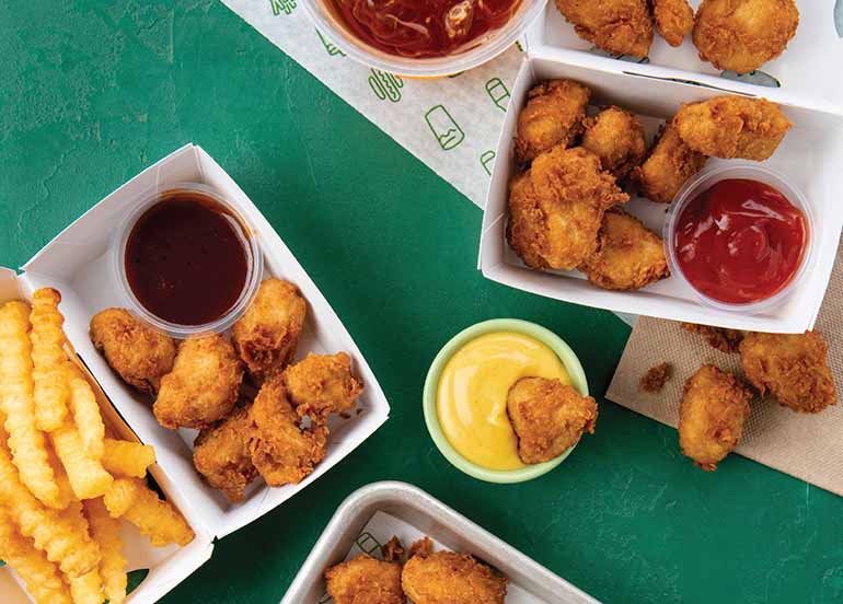 Chicken Bites and Dipping Sauce from Shake Shack