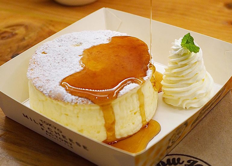 Tokyo Milk Cheese Factory Cafe Souffle Pancakes