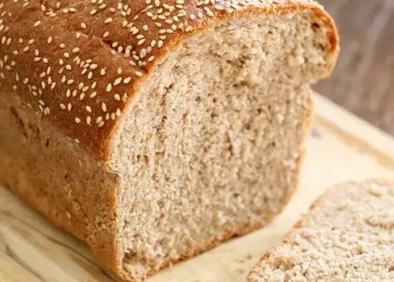 whole wheat bread, eng bee tin