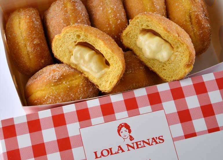 lola nena's triple cheese donuts