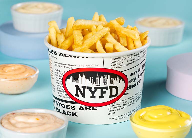 Fries and Dips from NYFD