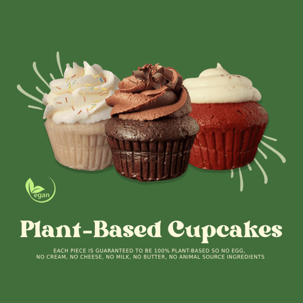 Plant-Based Cupcakes by Sonja