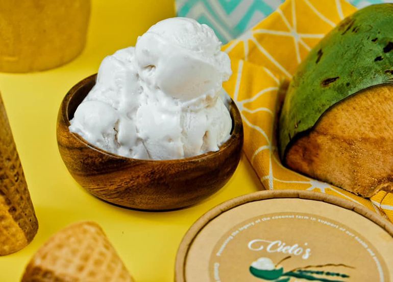 Cielo's Coconut Ice Cream