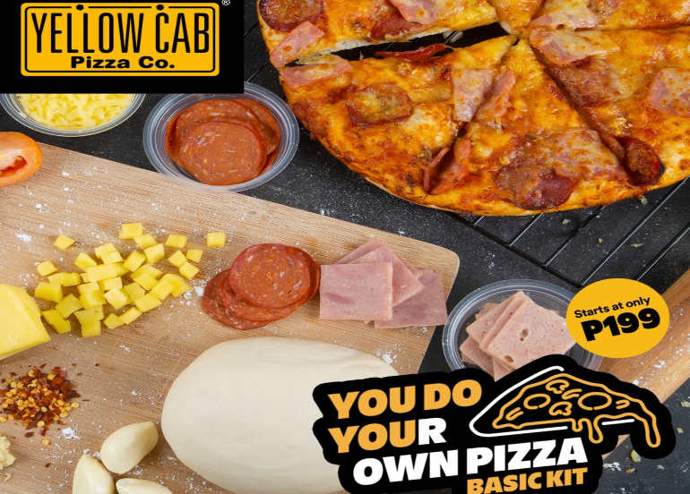 Yellow Cab You Do Your Own Pizza Kit