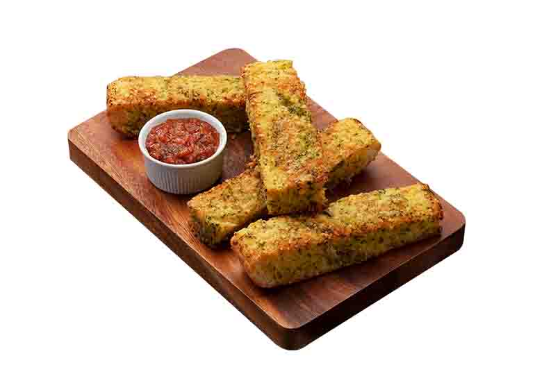 Parmesan-Crusted Garlic Bread from Kenny Rogers