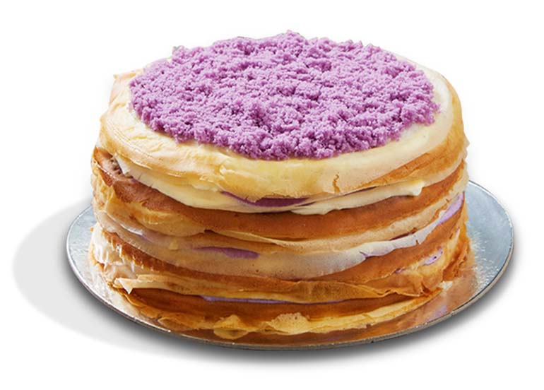 Ube Mille Crepe from Paper Moon