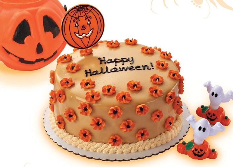 Estrel's Halloween Pumpkin Cake